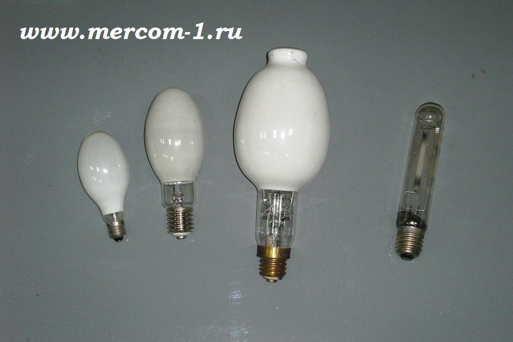 Отработанные лампы высокого давления ртутные и натриевые, подлежащие обязательной  утилизации